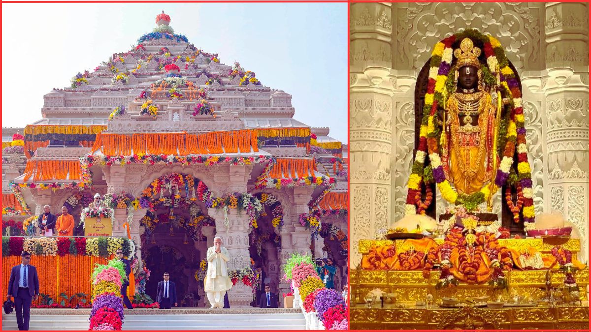 On the second day of the opening of Ram temple, about 2.5 lakh devotees gathered for darshan.